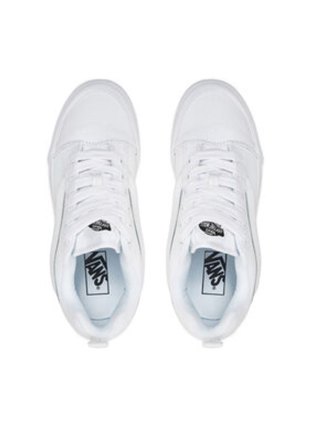 Vans Tenisówki Knu Skool VN000D22W001 Biały. Kolor: biały. Materiał: zamsz, skóra