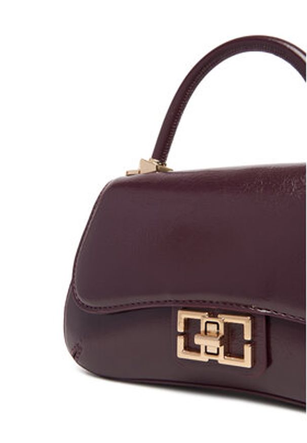 Aldo Torebka Catrine 14143698 Bordowy. Kolor: czerwony. Materiał: skórzane