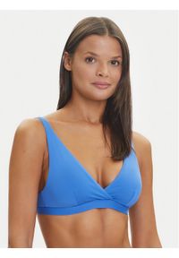 United Colors of Benetton - United Colors Of Benetton Góra od bikini 3P5H5R052 Niebieski. Kolor: niebieski. Materiał: syntetyk