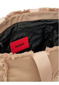 Hugo - HUGO Torebka 50541867 Beżowy. Kolor: beżowy #5