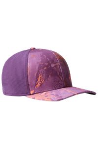 Czapka The North Face Trail Trucker 2.0 0A5FY2SI41 - fioletowa. Kolor: fioletowy. Materiał: materiał, poliester. Styl: sportowy, klasyczny