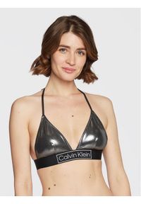 Calvin Klein Swimwear Góra od bikini KW0KW01943 Czarny. Kolor: czarny. Materiał: syntetyk #1