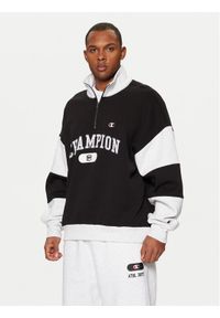 Champion Bluza 220435 Czarny Regular Fit. Kolor: czarny. Materiał: bawełna #1