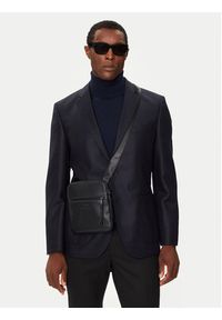 Armani Exchange Saszetka 952391 CC830 00020 Czarny. Kolor: czarny. Materiał: skóra