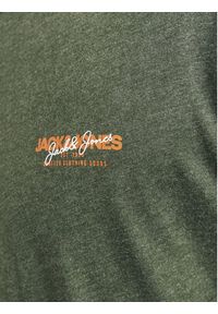 Jack & Jones - Jack&Jones Longsleeve Alvis 12259735 Zielony Standard Fit. Kolor: zielony. Materiał: bawełna. Długość rękawa: długi rękaw #6