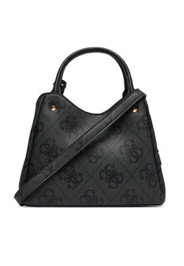 Guess Torebka Meridian II HWOS69 74050 Szary. Kolor: szary. Materiał: skórzane