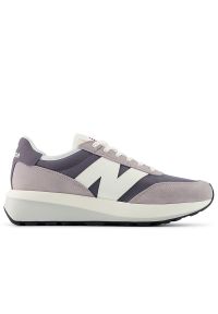Buty unisex New Balance U370644 - szare. Zapięcie: sznurówki. Kolor: szary. Materiał: guma, skóra, zamsz. Szerokość cholewki: normalna. Sezon: lato #1