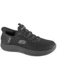 skechers - Sneakersy damskie Skechers Slip-Ins Work Summits SR-Enslee. Kolor: niebieski, czarny, wielokolorowy