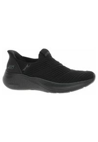 skechers - Buty do chodzenia damskie Skechers Bobs Infinity Daily Vision Black. Zapięcie: bez zapięcia. Kolor: czarny. Materiał: syntetyk, tkanina, materiał. Szerokość cholewki: normalna. Sport: turystyka piesza #1