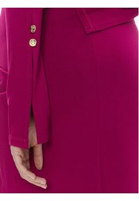 Pinko Sukienka koktajlowa Alpha 102367 A1DE Fioletowy Slim Fit. Kolor: fioletowy. Styl: wizytowy #4