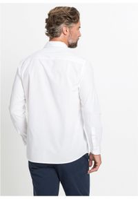 Koszula z długim rękawem bonprix biały. Kolor: biały. Długość rękawa: długi rękaw. Długość: długie #7