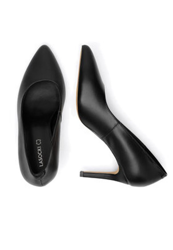 Lasocki Szpilki WYL4217-1Z Czarny. Kolor: czarny. Materiał: skóra. Obcas: na szpilce