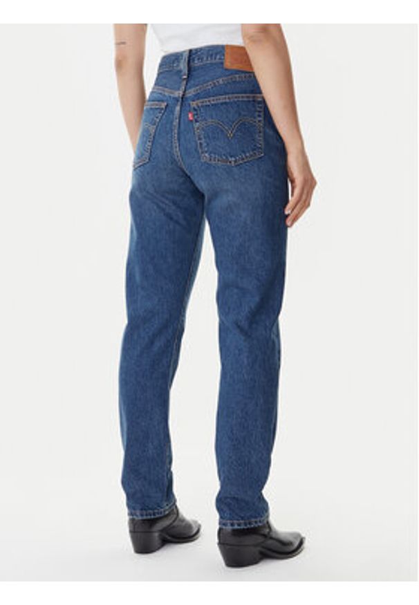 Levi's® Jeansy 501® Original A8746-0001 Niebieski Slim Fit. Kolor: niebieski