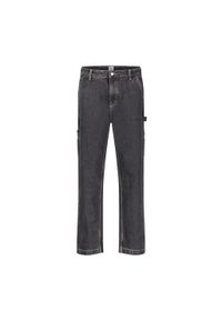 Lee - LEE MĘSKIE SPODNIE JEANSOWE CARPENTER BLACK STONE 112355778 L75K015943 #5