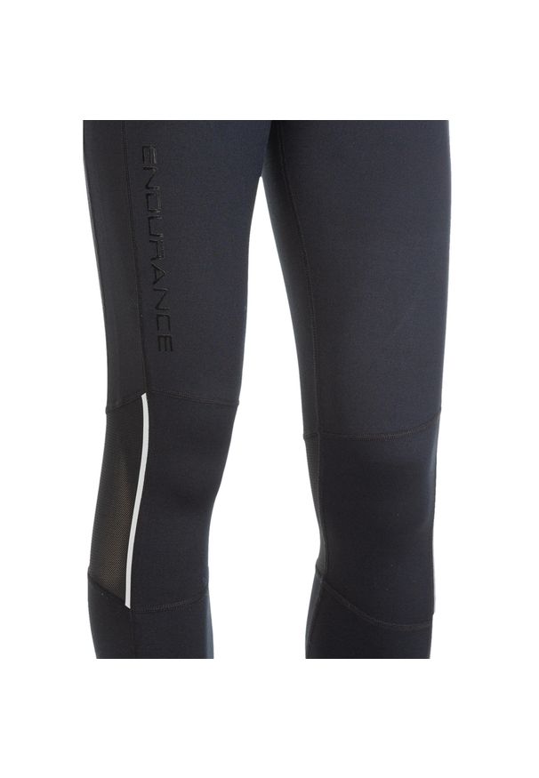 ENDURANCE - Damskie legginsy do biegania Endurance Mahana XQL. Kolor: czarny. Sport: bieganie, fitness