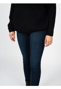 Guess Jeansy "Skinny High" | W2RA28D4KF4 | Kobieta | Niebieski. Kolor: niebieski. Wzór: napisy #3
