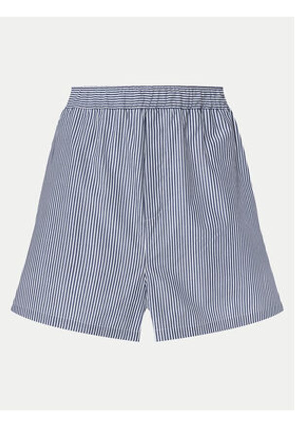 Polo Ralph Lauren Piżama 4P8010 Niebieski Relaxed Fit. Kolor: niebieski. Materiał: bawełna