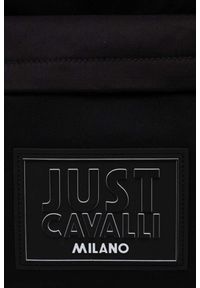 Just Cavalli - JUST CAVALLI Czarny plecak Range Institutional Logo - Sketch 2. Kolor: czarny. Materiał: poliester #4