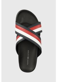 TOMMY HILFIGER - Tommy Hilfiger klapki męskie kolor czarny. Kolor: czarny. Materiał: guma #3