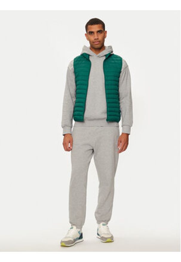 United Colors of Benetton - United Colors Of Benetton Kamizelka 2BA2UJ005 Zielony Regular Fit. Kolor: zielony. Materiał: syntetyk