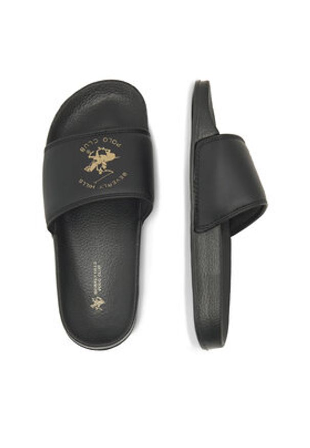 Beverly Hills Polo Club Klapki WP-CA23332C Czarny. Kolor: czarny