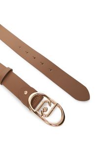 Liu Jo Pasek Damski Hips Belt 3,5 Cm AF5242 P0062 Beżowy. Kolor: beżowy. Materiał: skóra #3