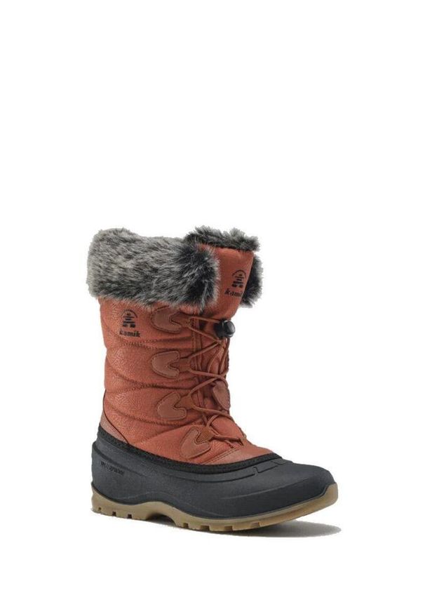 Buty zimowe damskie Kamik Momentum 3 Women. Kolor: czerwony, wielokolorowy, czarny. Sezon: zima. Styl: sportowy