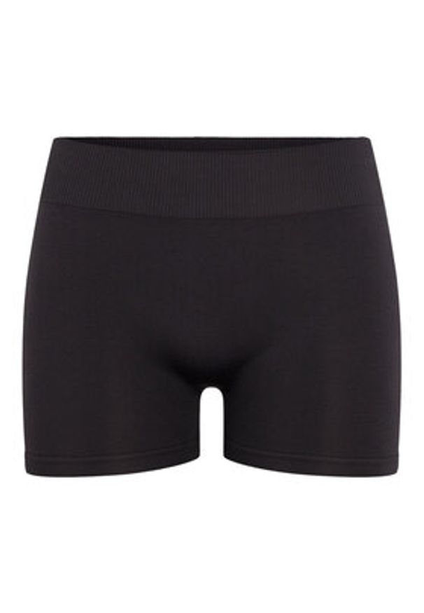 Pieces Szorty materiałowe 17065440 Czarny Slim Fit. Kolor: czarny. Materiał: syntetyk