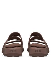 Crocs Klapki Getaway Strappy 209587 Brązowy. Kolor: brązowy