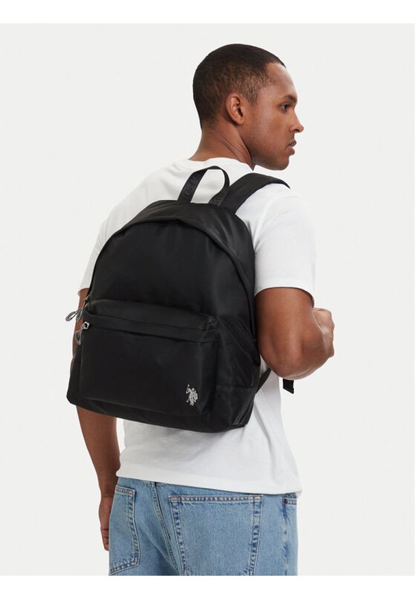 U.S. Polo Assn. Plecak BIUXT5674MIA Czarny. Kolor: czarny. Materiał: materiał