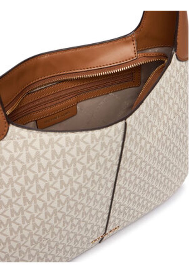 MICHAEL Michael Kors Torebka 30R6G0XL3B Écru. Kolor: kremowy. Materiał: skórzane