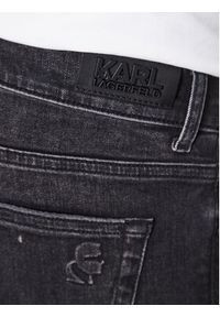 Karl Lagerfeld - KARL LAGERFELD Jeansy 265801 532832 Czarny Slim Fit. Kolor: czarny #5