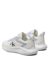 Calvin Klein Jeans Sneakersy Eva Runner Low Lace Mix Ml Wn YW0YW01442 Biały. Kolor: biały #5