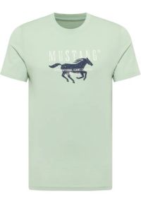 Męski T-Shirt Mustang Style Austin Frosty Green 1016484 6180 #3