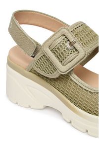 Hispanitas Sandały HV264636 C001 Zielony. Kolor: zielony. Materiał: materiał #4