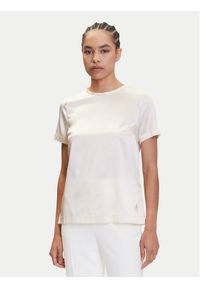 Marciano Guess Bluzka 4YGH07 7117A Écru Regular Fit. Materiał: jedwab