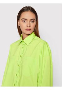 Remain Koszula Nalia RM828 Zielony Oversize. Kolor: zielony. Materiał: bawełna