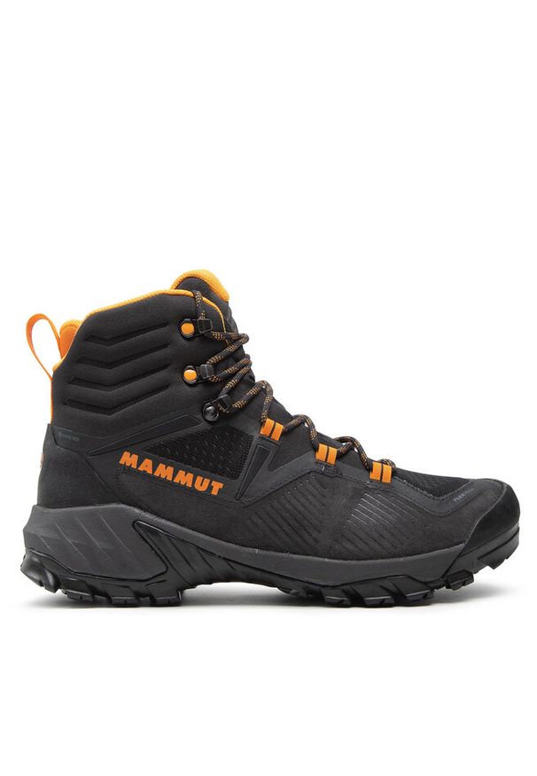 Trekkingi Mammut. Kolor: czarny. Technologia: Gore-Tex. Sport: turystyka piesza