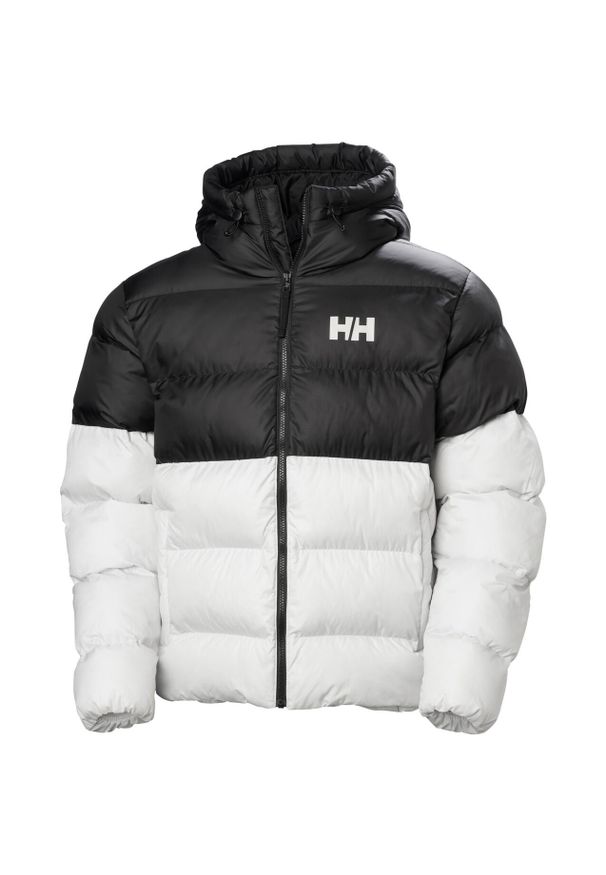 Kurtka z kapturem Helly Hansen Active. Typ kołnierza: kaptur. Kolor: szary. Materiał: puch