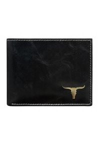 BUFFALO WILD - Portfel męski RFID Buffalo Wild czarny RM-05-BAW. Kolor: czarny. Materiał: skóra #1