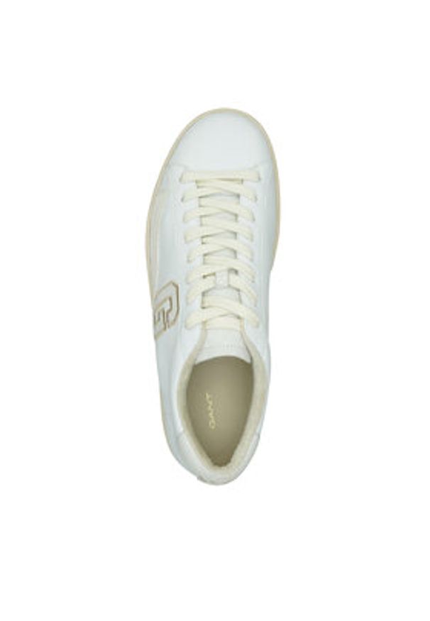 GANT - Gant Sneakersy 30631904 Biały. Kolor: biały. Materiał: skóra