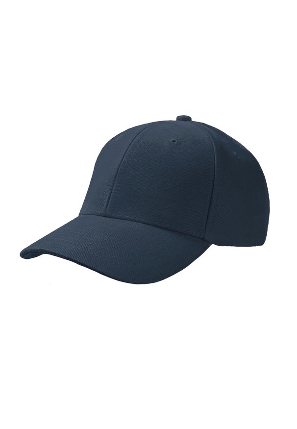 ATLANTIS - Czapka 6częściowa Pilot Premium Brush Cotton. Kolor: niebieski