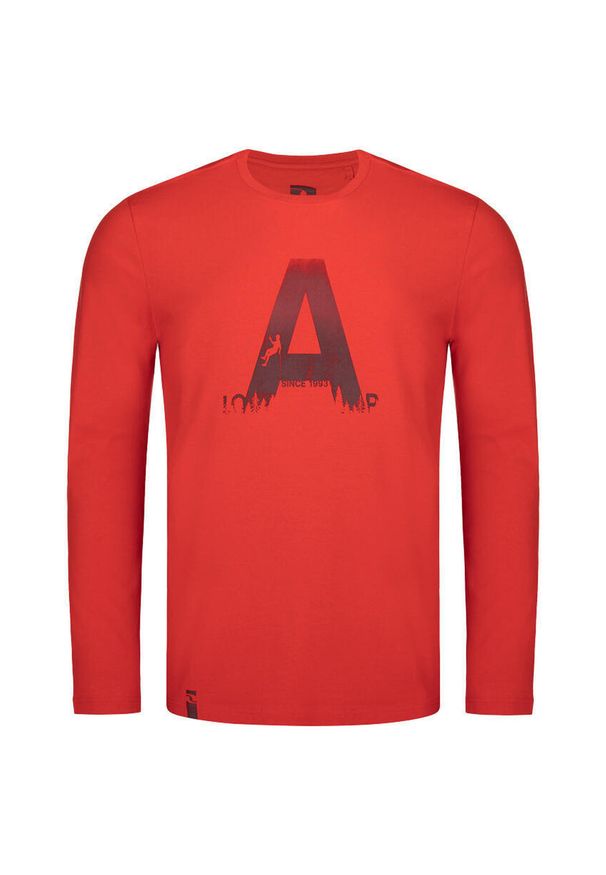 Lowa - Koszulka męska Aldoss XL - Oddychająca, bawełniana, casual. Kolor: niebieski. Materiał: bawełna. Sport: turystyka piesza