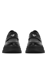 DeeZee Loafersy 20253-5B Czarny. Kolor: czarny. Materiał: materiał, skóra #5