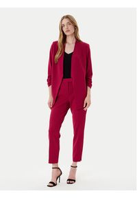 DKNY Chinosy P9RK6AWP Bordowy Slim Fit. Kolor: czerwony. Materiał: syntetyk #4