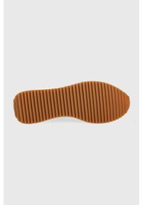 EA7 Emporio Armani sneakersy kolor biały. Nosek buta: okrągły. Zapięcie: sznurówki. Kolor: biały. Materiał: guma