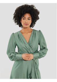 Swing Sukienka koktajlowa 5AE05800 Zielony Regular Fit. Kolor: zielony. Materiał: syntetyk. Styl: wizytowy #4