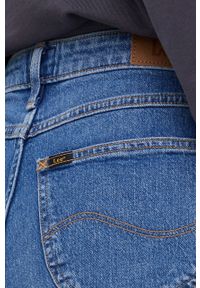 Lee jeansy STELLA TAPERED USED ALTON damskie high waist. Stan: podwyższony. Kolor: niebieski