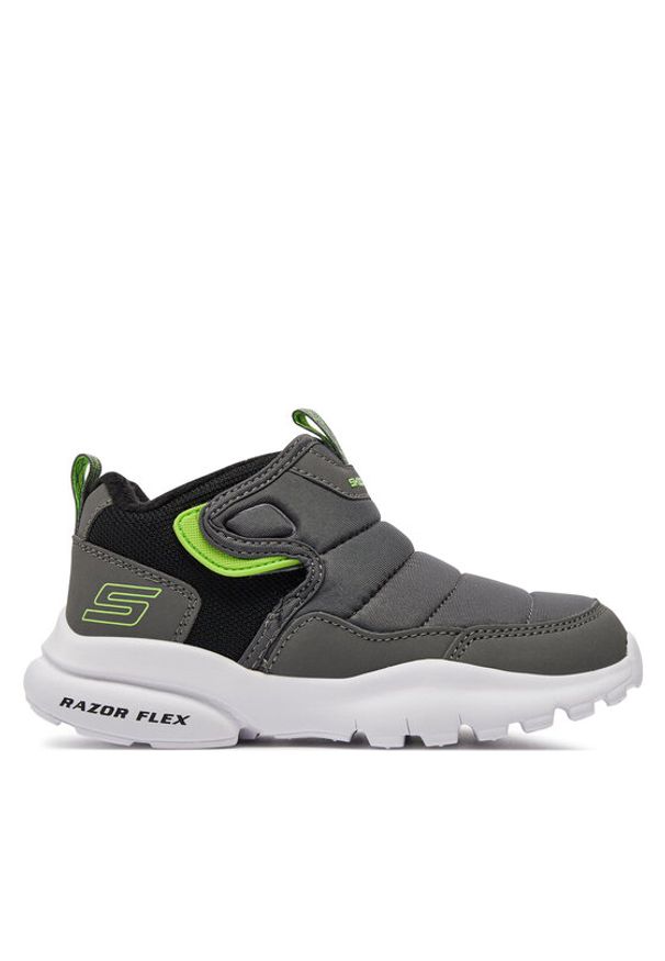 skechers - Skechers Trzewiki Cool Break 403784L/CCBK Szary. Kolor: szary. Materiał: materiał