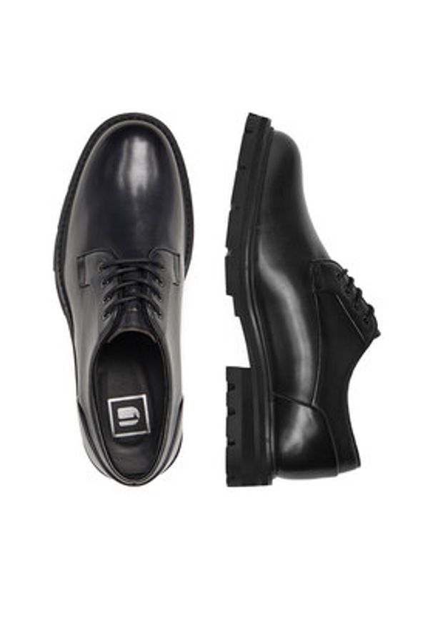 G-Star RAW - G-Star Raw Półbuty EO-DEXTER-06 125AM Granatowy. Kolor: niebieski. Materiał: skóra